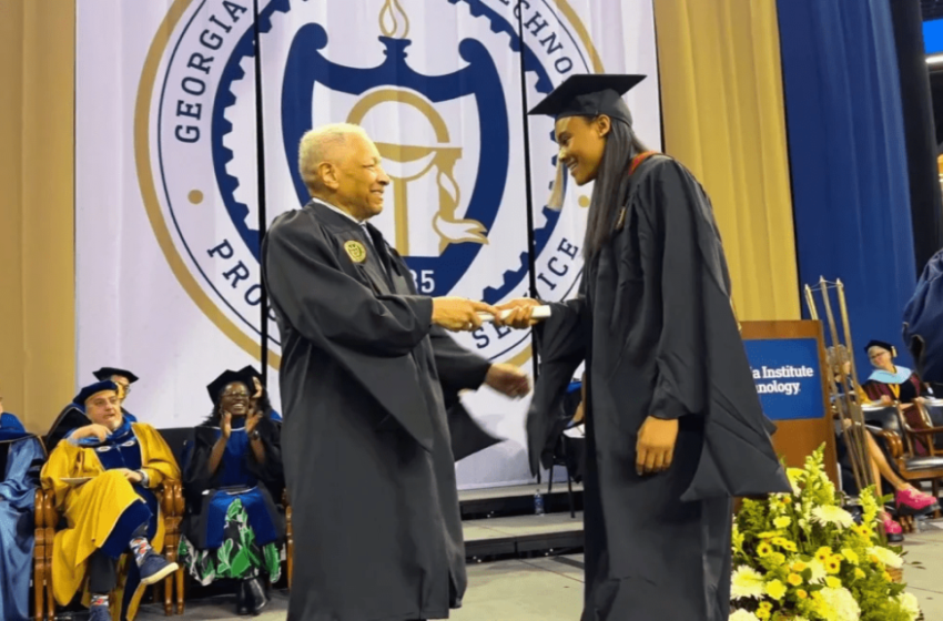  The Legacy Continues: Ronald Yancey Passes the Torch at Georgia Tech Graduation